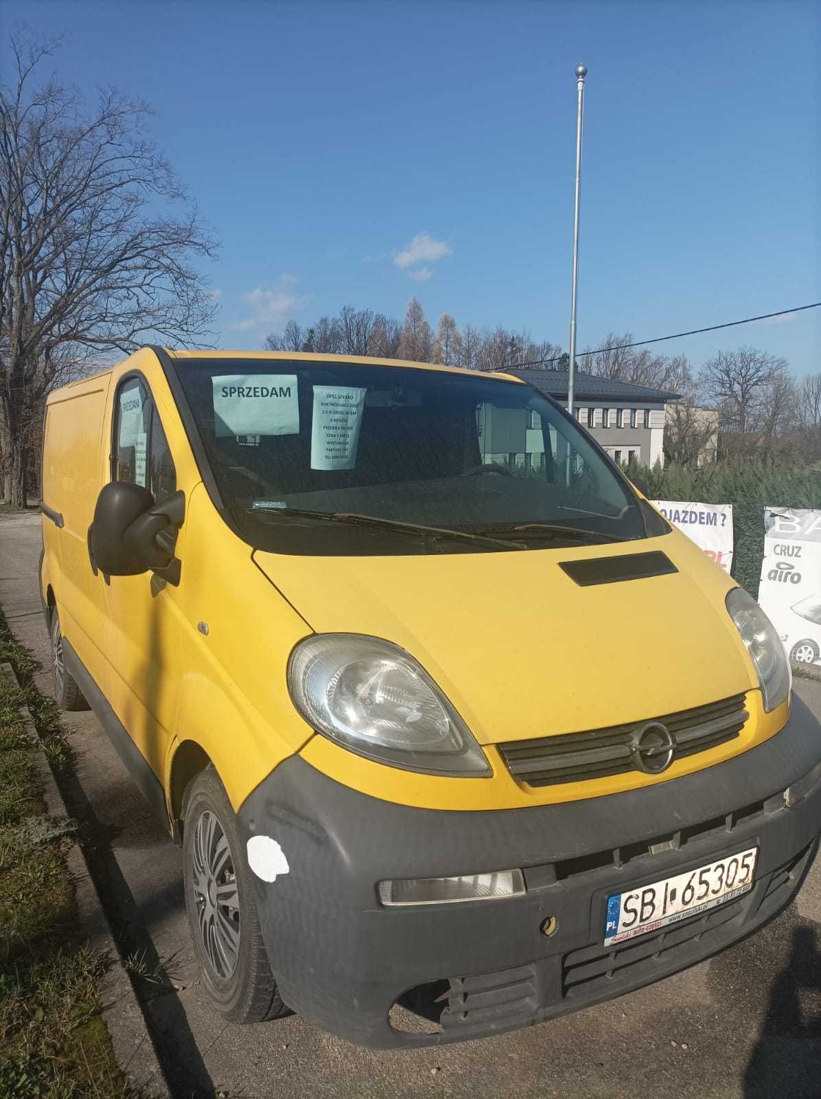 Opel Vivaro 2003 6 biegów