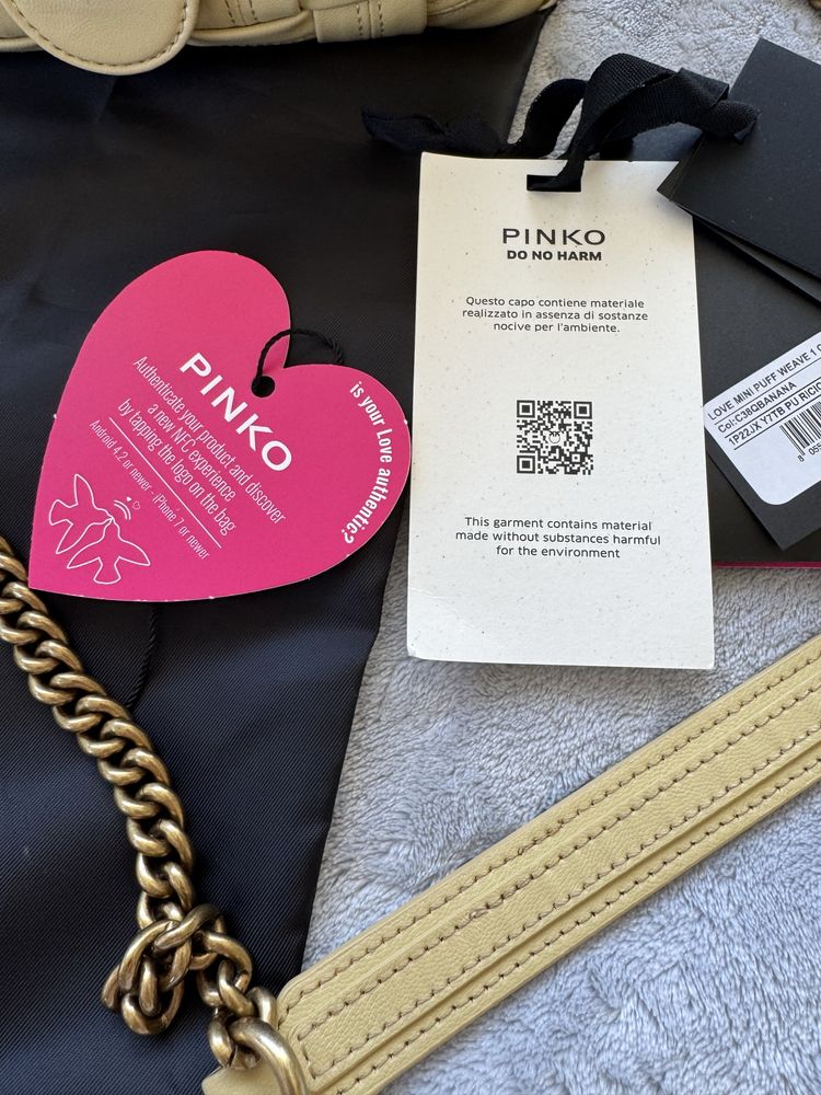 Totebka Pinko musztardowa