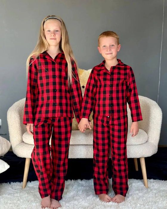 Піжама Червона в клітинку