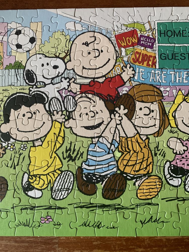 Maxi-Puzzle kinder niespodzianka PEANUTS/SNOOPY FRIENDS