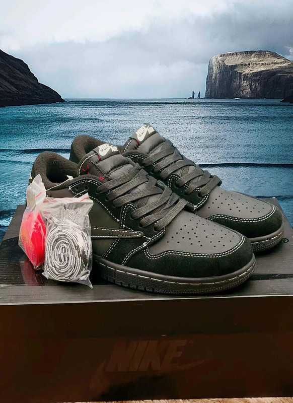 Jordan 1 Retro Low OG SP Travis Scott Black Phantom R-42
