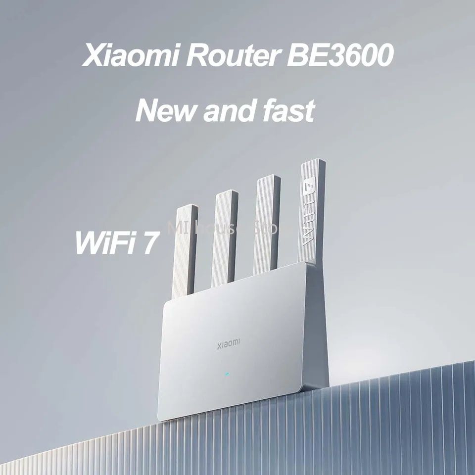 Xiaomi BE 3600  roteador Wi-Fi 7 Novo