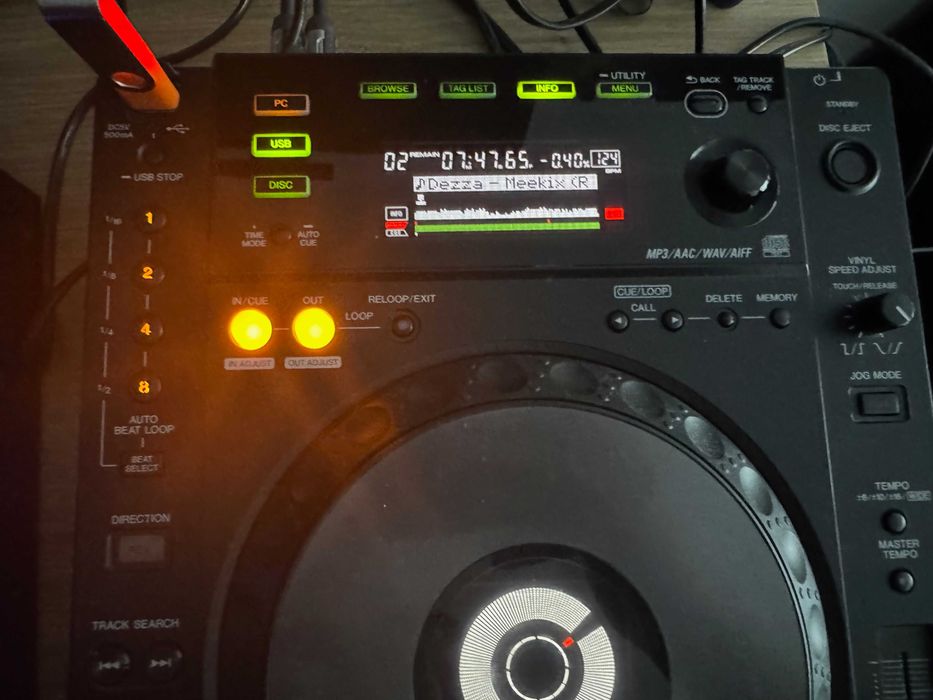 Cd player Pioneer CDJ 850