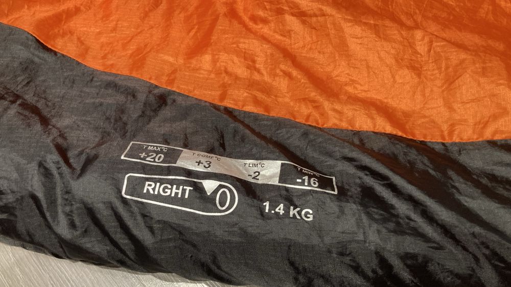 Fjord Nansen Kjolen XL Śpiwór -2 stopni