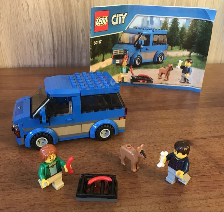 Конструктор Lego Сity 60117 Фургон і дом на колесах