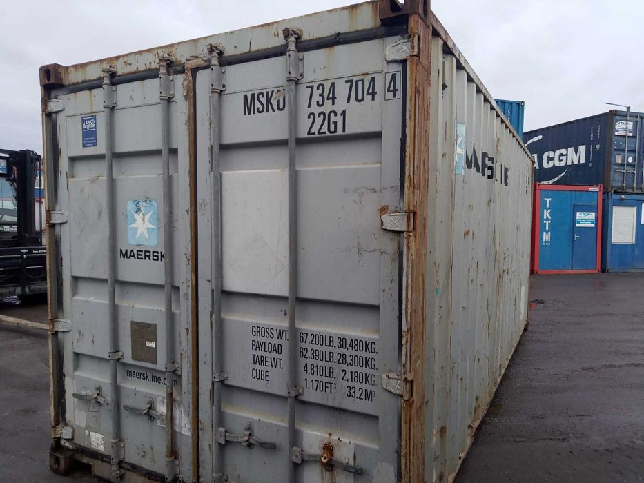 Kontener 20 DC z Niemiec-przy zakupie dwóch sztuk-3000 zł netto/sztuka