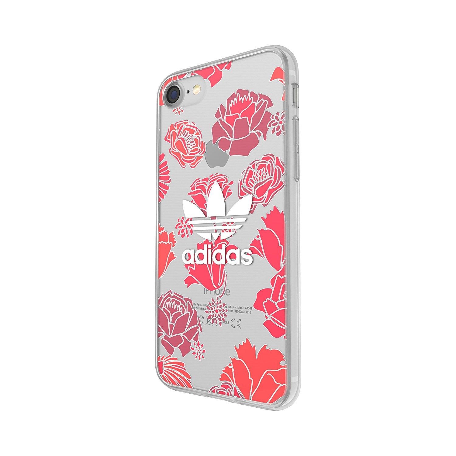 Etui Adidas Originals Moulded Clear iPhone 7/8/SE 2020 Red