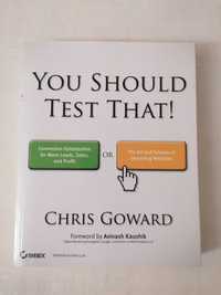 Livro "You should test that"