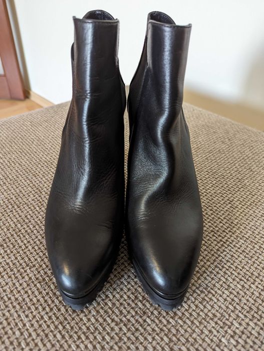 Женские кожаные полусапожки челси AllSaints Sarris. р37