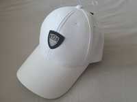NOWA czapka z daszkiem Emporio Armani snapback EA biały blaszka