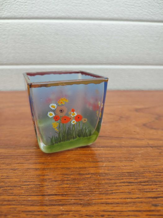 Szklana osłonka - pojemnik - Goebel - Rosina Wachtmeister - Design G