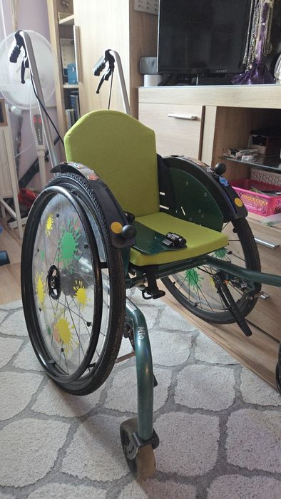 Wózek inwalidzki dziecięcy, aktywny, SORG