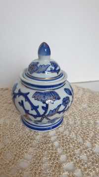 Amfora  pojemnik na herbate , cukier   porcelana  Łomonosow