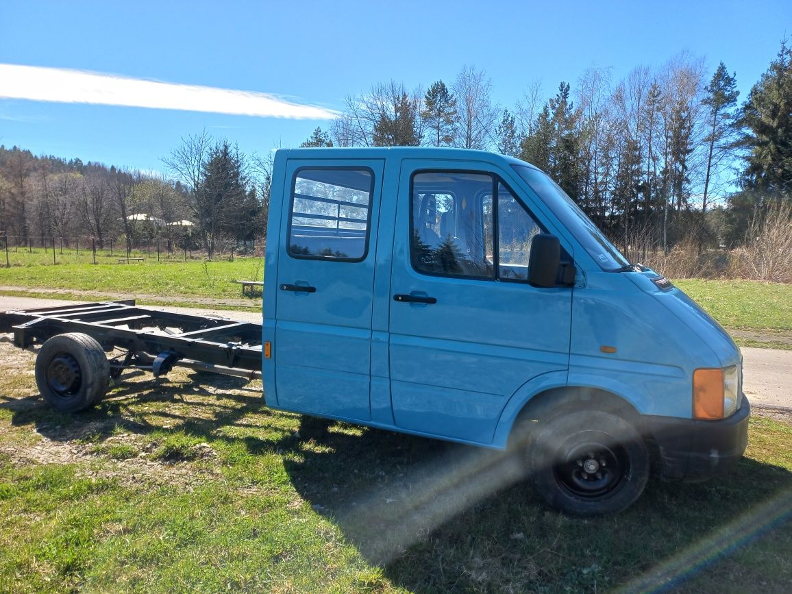 VW LT 35 DOKA dubel MAXI 7osób pod autolaweta wywrot