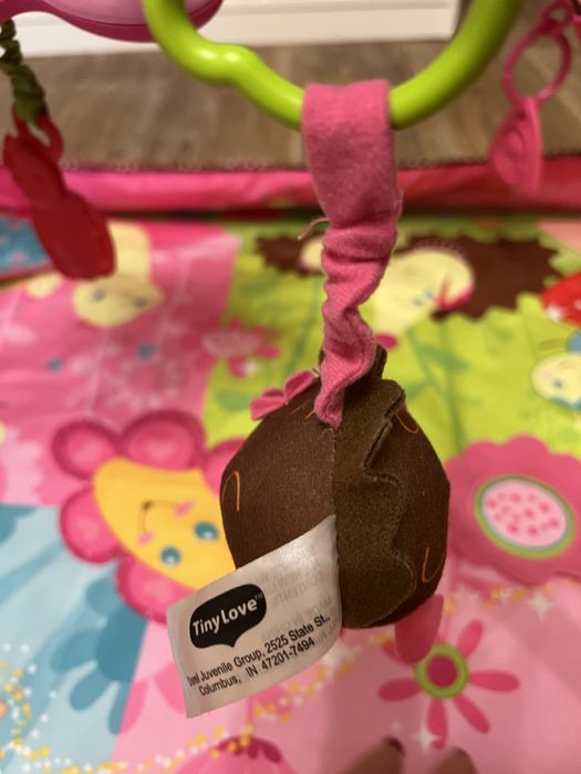 Музичний килимок Tiny Love "Крихітка Бетті" 5 в 1 рожевий