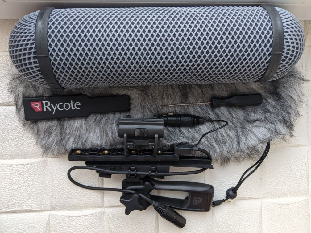Вітрозахист Rycote WS4 та вудка K-Tek 89CC для мікрофону