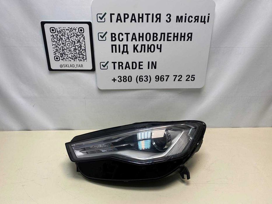 Фара фары Ауди А6Ц7 ксенон Audi A6C7 bi xenon эвропа б\у