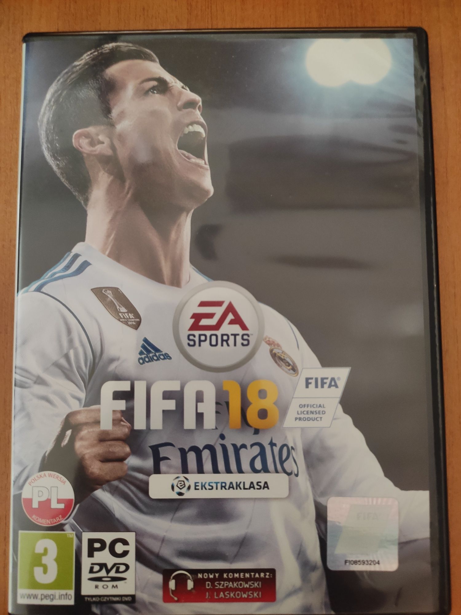 FIFA 18 PC polska wersja 6 płyt