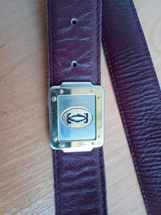 Ремень оригинал Cartier винтаж 80-х  L