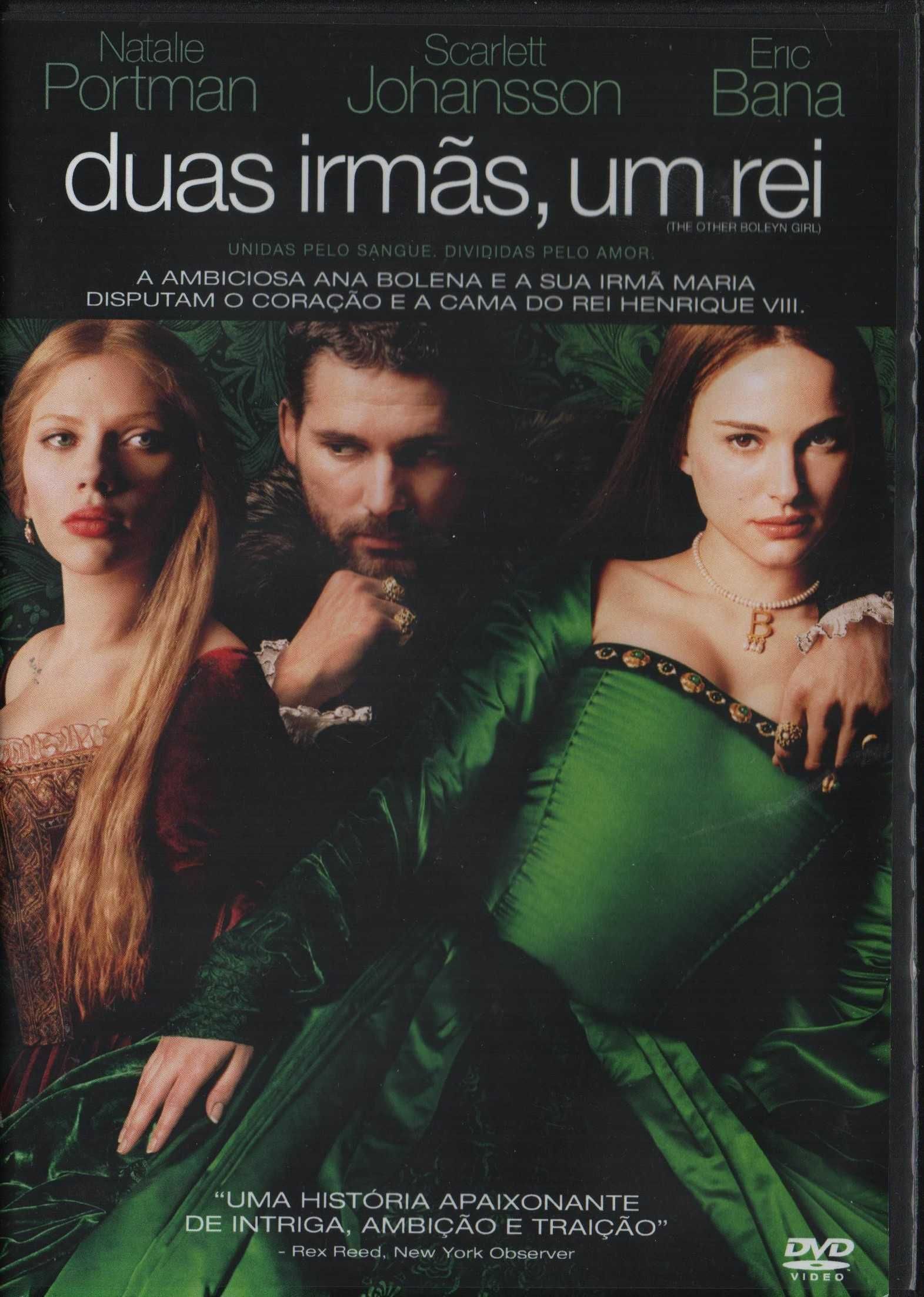 Dvd Duas Irmãs, Um Rei - drama histórico - Natalie Portman