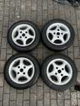 Alu felgi 13 4x100 z oponami 4.5Jx13H2 ET44