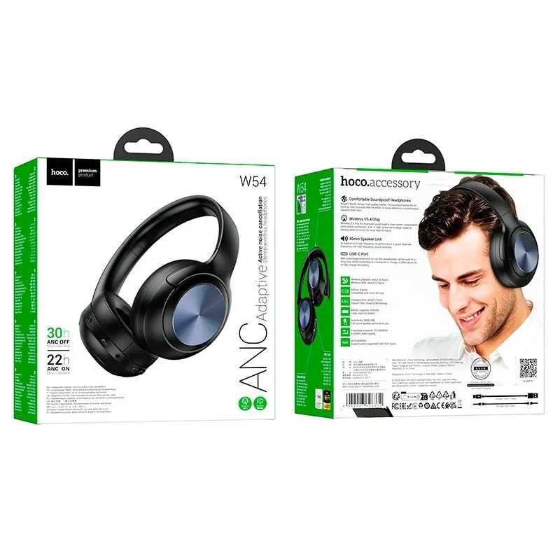 Беспроводные Bluetooth-наушники HOCO W54 с активным шумоподавлением