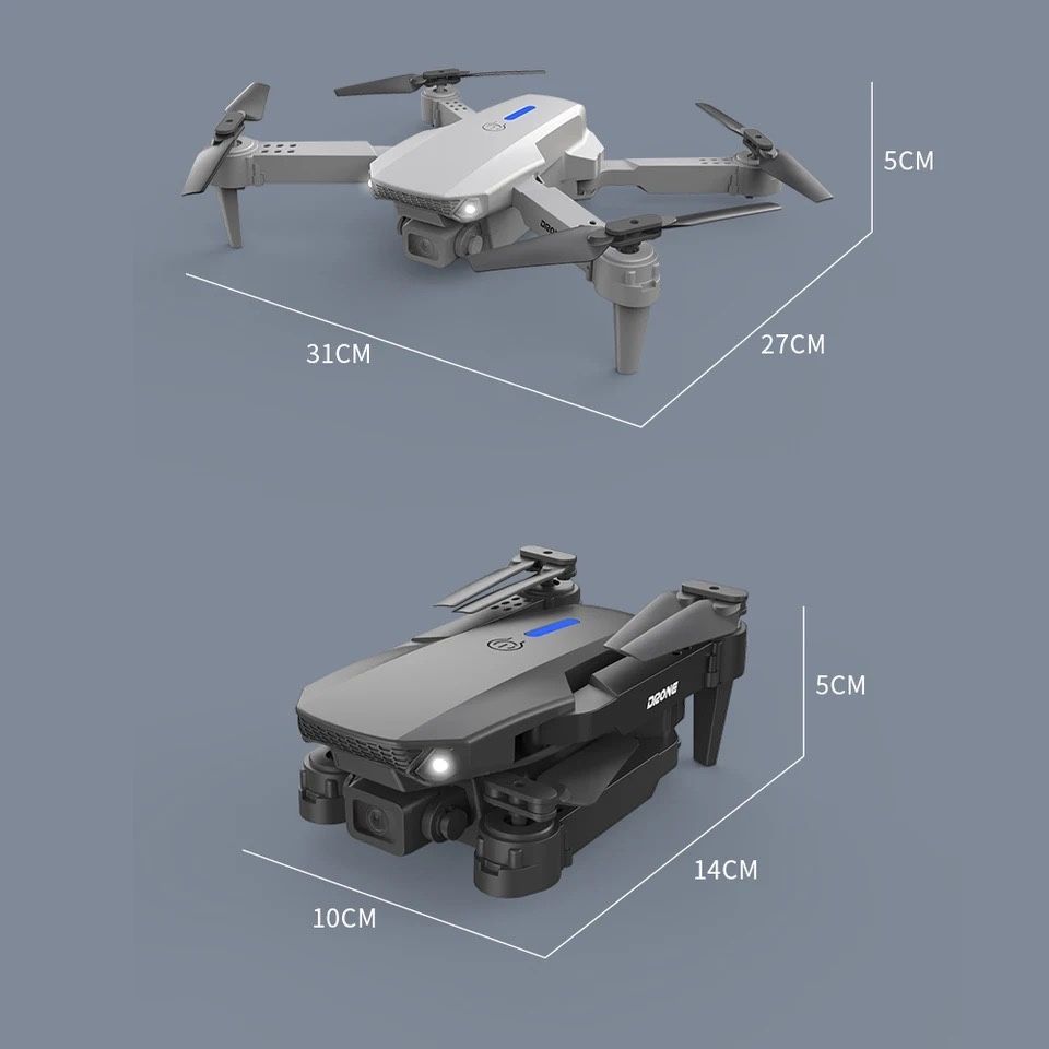 Nowy dron z kamera 4k E88 Pro