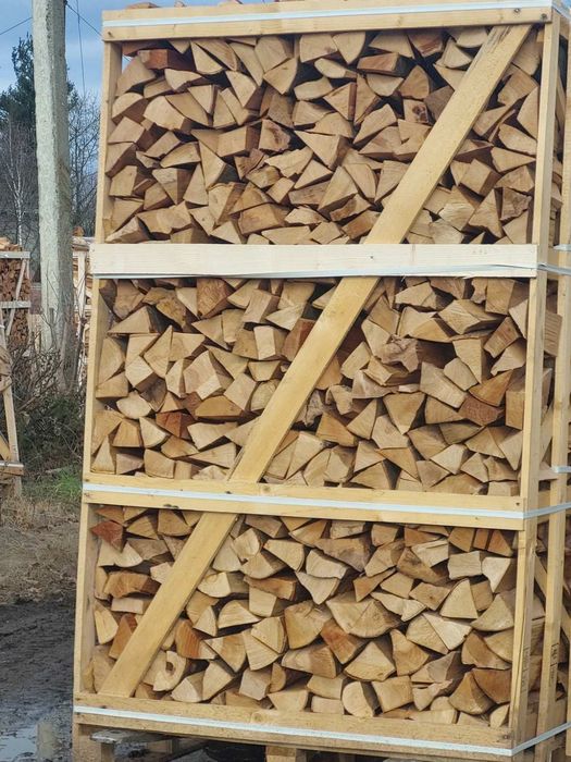 Дрова колоті - Береза, дуб, вільха - Доставка!