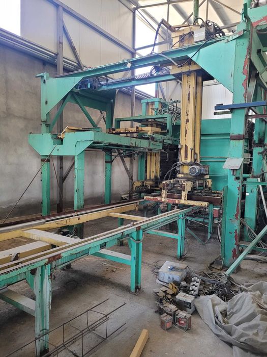 Linia produkcyjna prefabrykaty betonowe wibroprasa