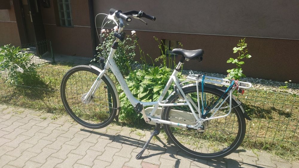 Rower Gazelle Bloom 57 cm + 2 foteliki Yepp, Nexus 7 | Gotowy do jazdy