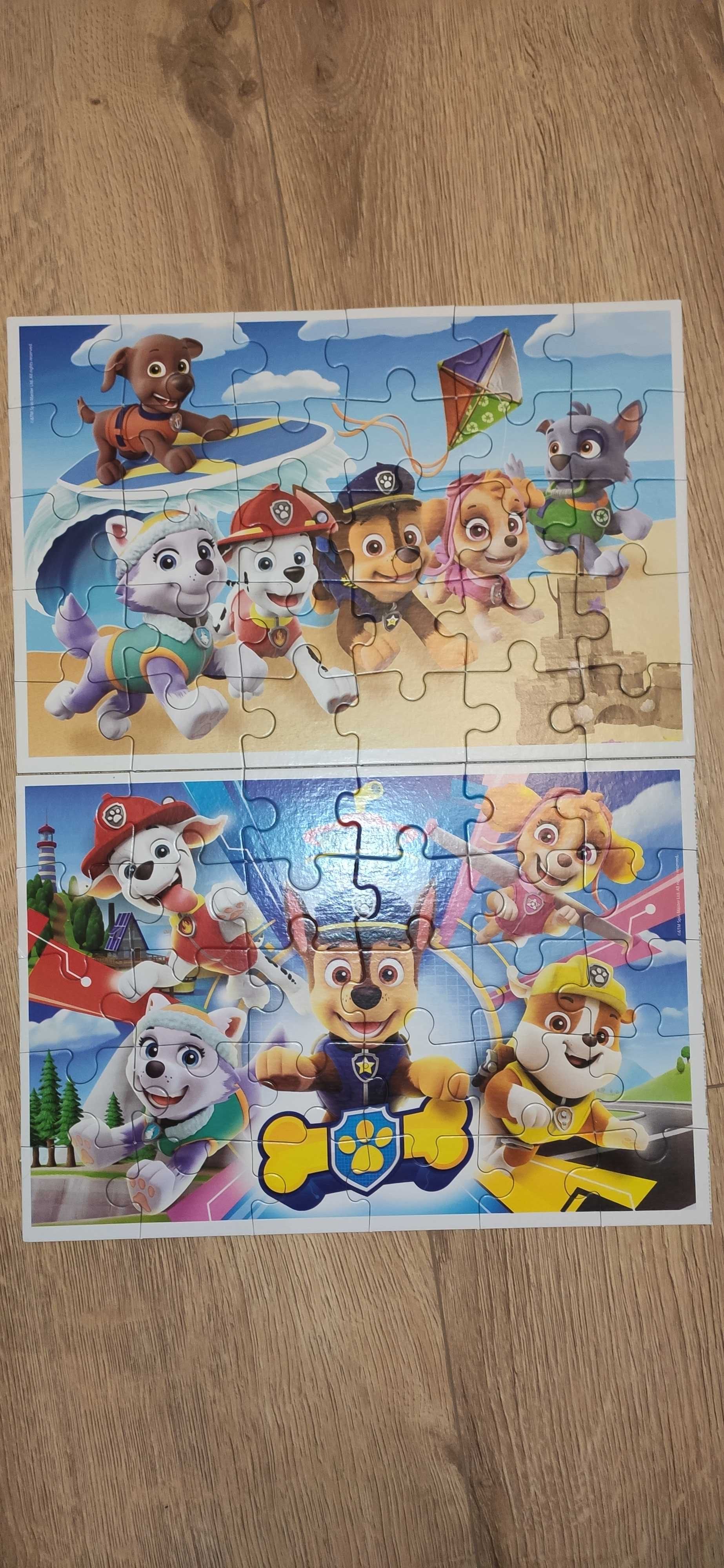 Puzzle, memory, klocki psi patrol