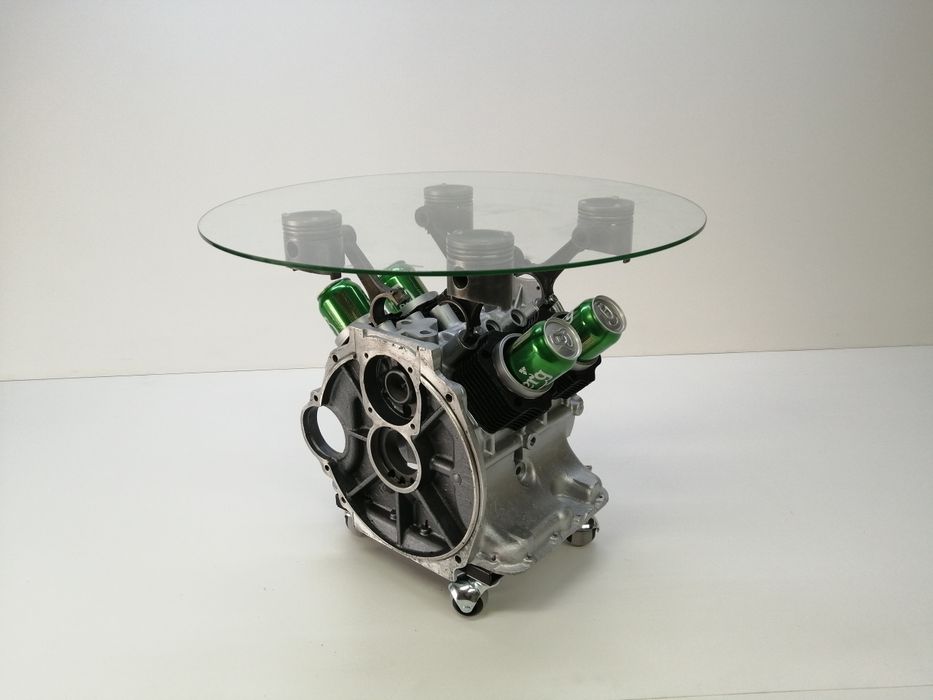 Журнальный Столик из Блока V-образного двигателя, Эксклюзивная мебель