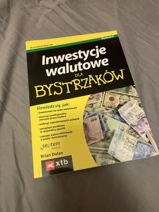 Inwestycje walutowe dla bystrzaków Brian Dolan nowa książka