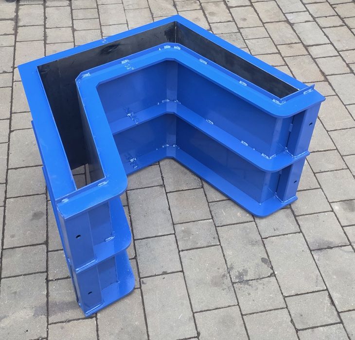 Forma do betonu koryt, bloków