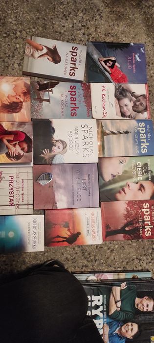 Zestaw książek różna tematyka