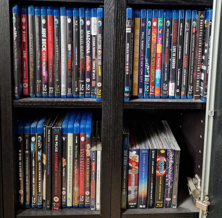 Vários concertos em Blu-ray (Impecáveis)