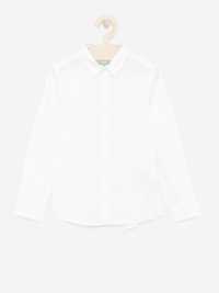 Рубашка белая Benetton размер 146
