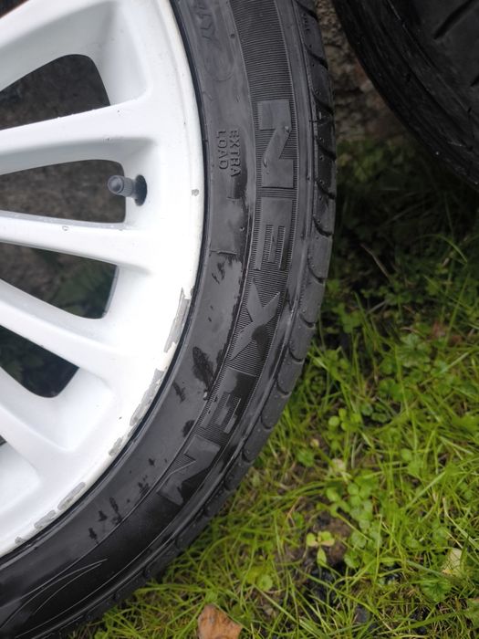Ori FELGI  z oponami 17" 5X120 BWM E36/E46 BORBET Styling 73 / 7j ET4