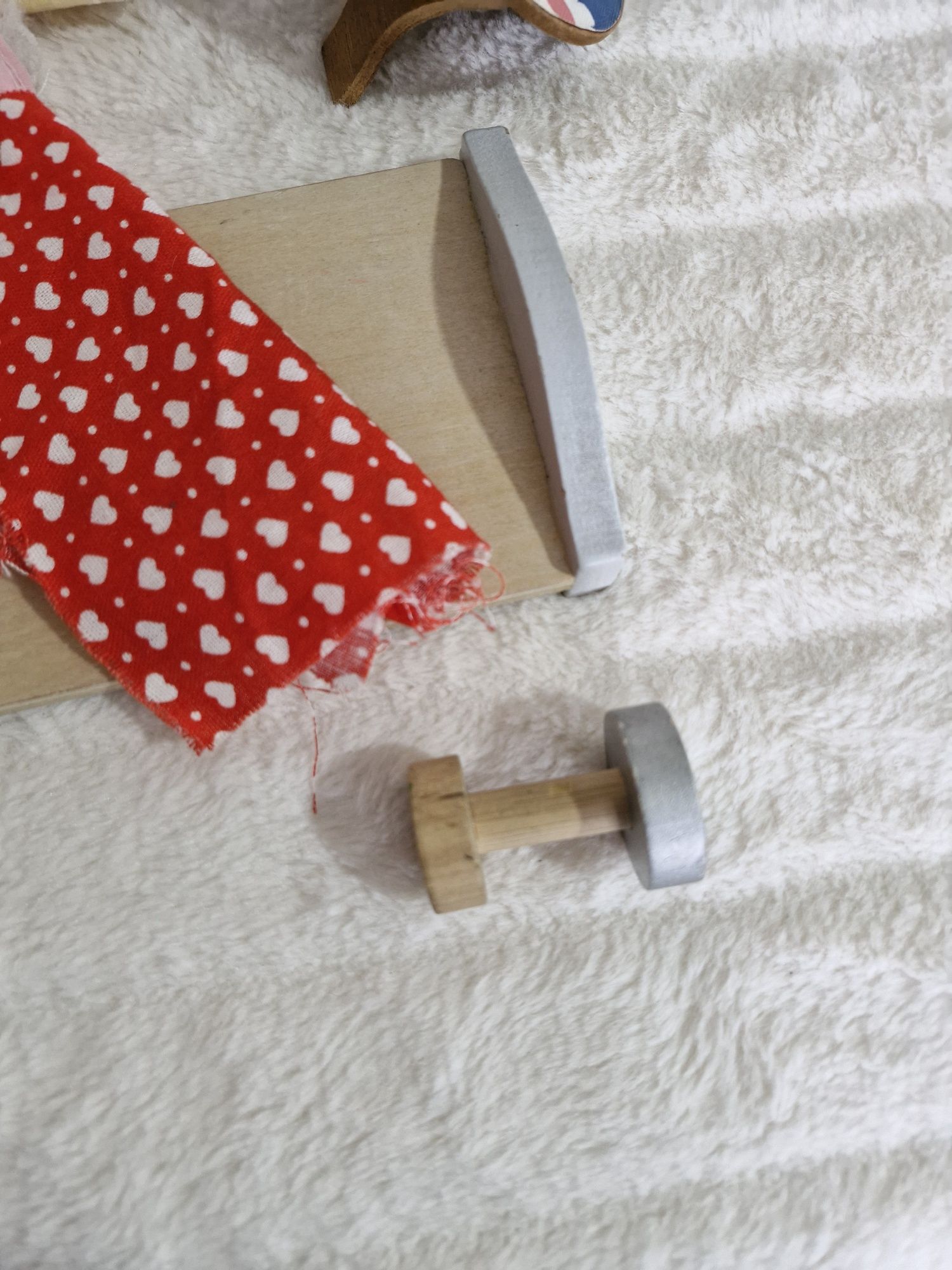 Lote peças miniatura mobilias