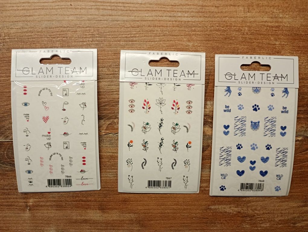 Naklejki na paznokcie, do manicure