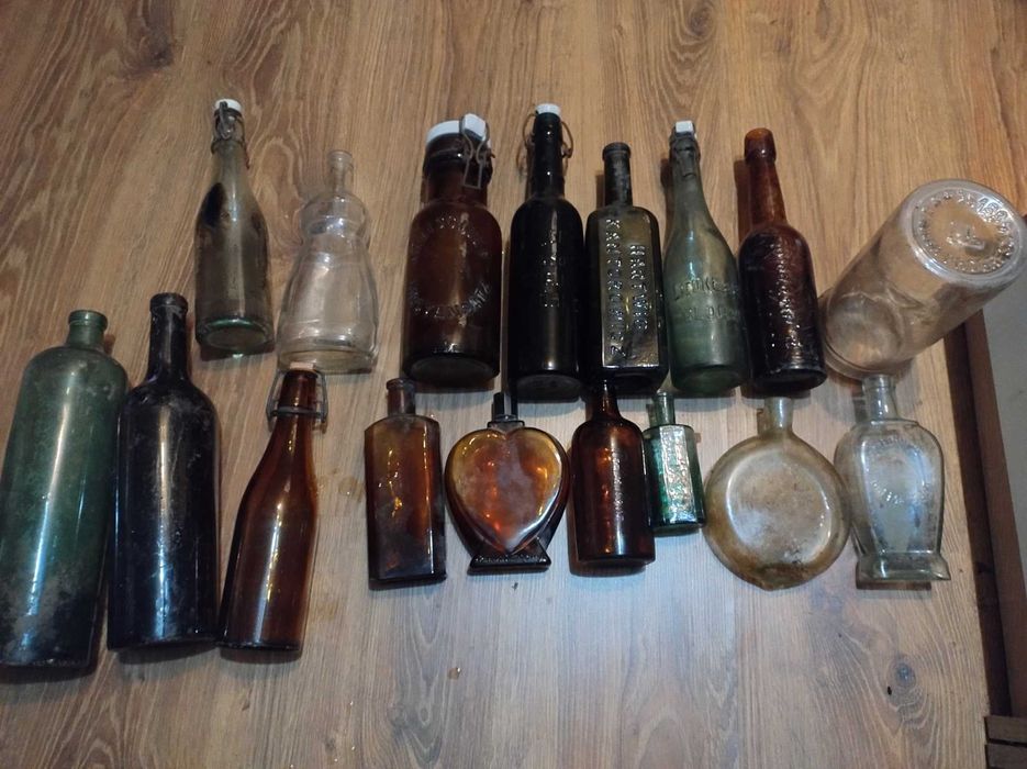 Butelki różne rodzaju
