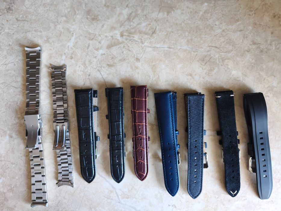 Продам ремінці та браслети для годинника (20 мм)