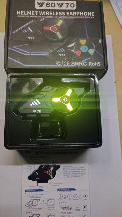 Блютуз мото гарнитура Y70 для шлема