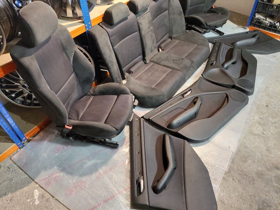 Bancos bmw E46 Pack m em Alcântara  impecáveis