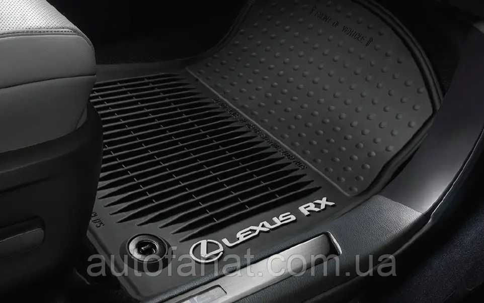 Килимки Lexus RX, NX, LX, NX Оригінал коврики в салон Лексус резинові