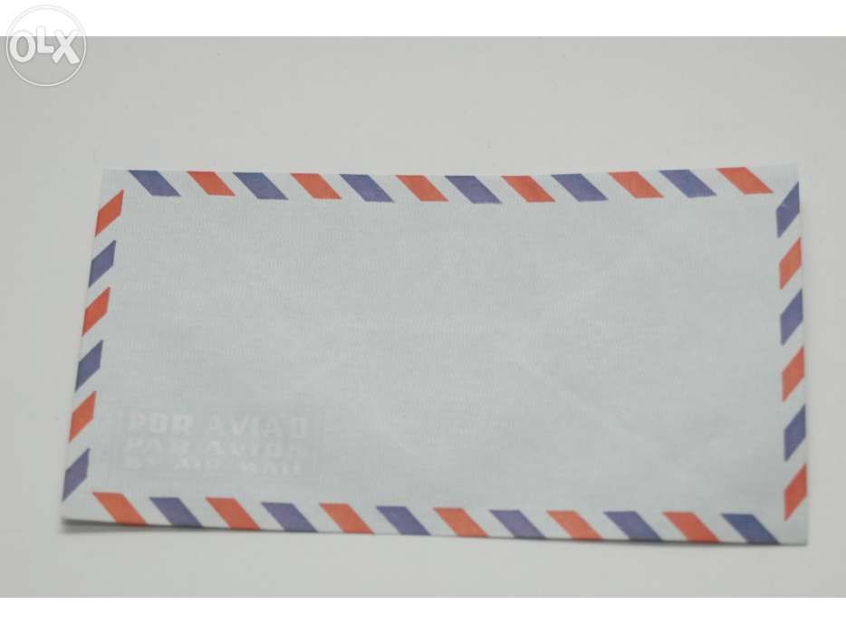 Envelopes Vintage, por avião, par avion, by airmail - Lote 50 unid