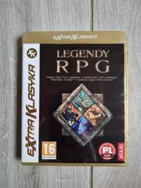 Legendy RPG PC 2 płyty (jedna z płyt uszkodzona)