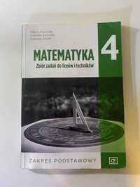 MATEMATYKA ZBIÓR ZADAŃ PAZDRO 4 zakres podstawowy, licea i technika