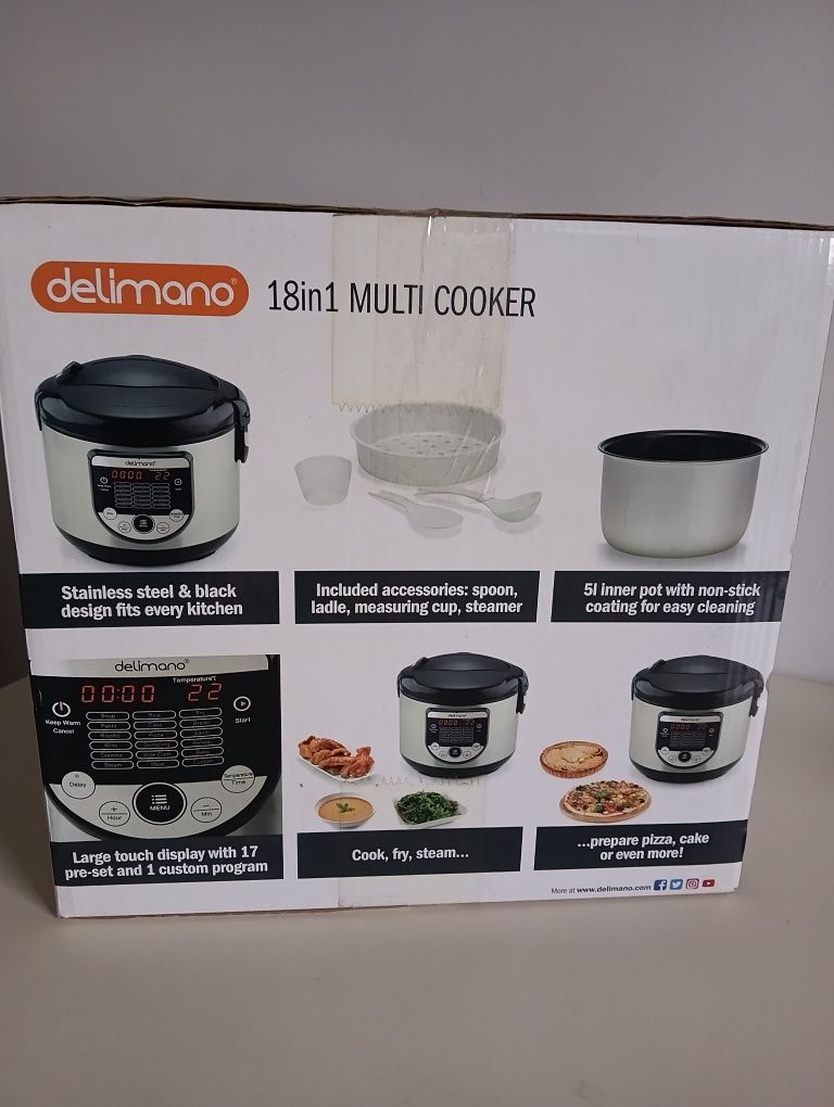 Multi Cooker Delimano 18 w 1