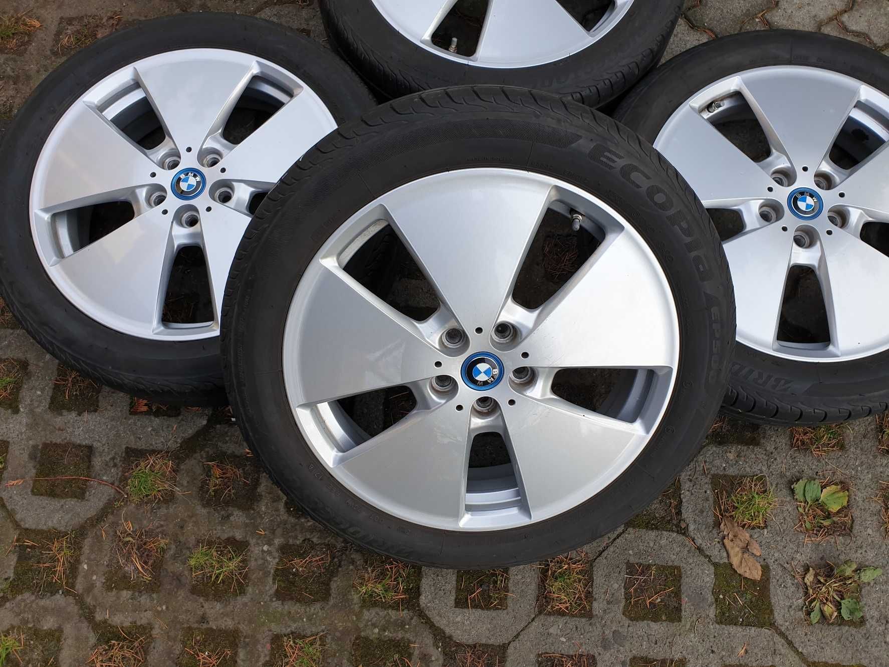 Felgi aluminiowe 19" 5x112 BMW I3 z oponami letnimi 2020 r.